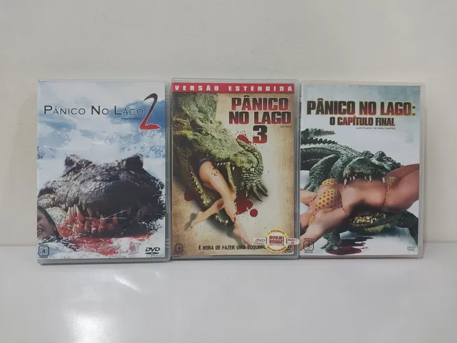 *Frete Grátis* Pânico no Lago - DVD - Coleção (2, 3 e 4)
