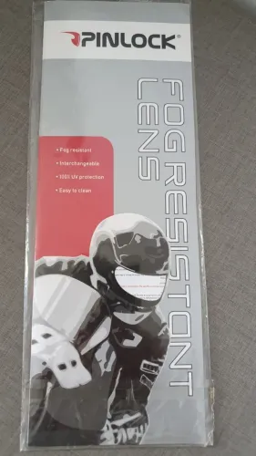 Viseira Pinlock para capacete AGV PISTA GP / AGV CORSA / VELOCE - Ag401 Ag410 Ag400