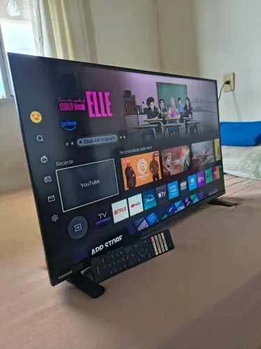Tv smart 32 Toshiba bordas infinita controle original top