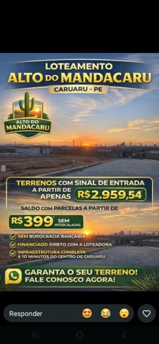 Lotes em Caruaru