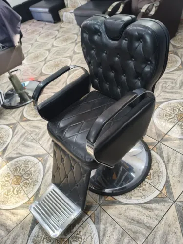 Cadeira reclinável barbearia 