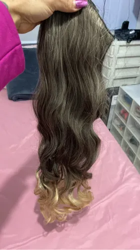 Cabelo alongamento tic tac