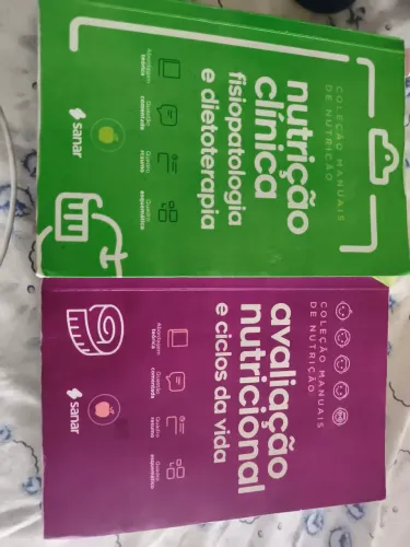 Livros Coleção Sanar Nutrição