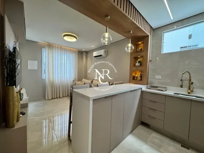 Apartamento á venda reformado e mobiliado | 01 dormitório | Boqueirão em Santos
