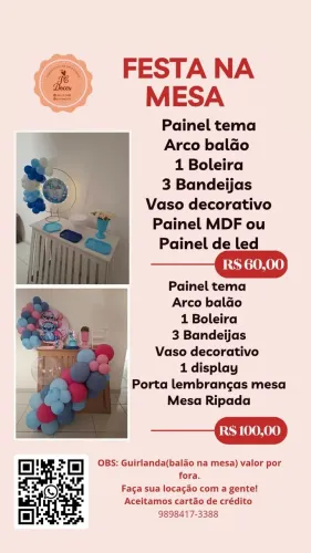Festa na mesa