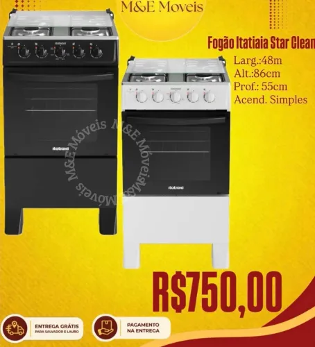 Fogão Atlas ou Itatiaia- Novo