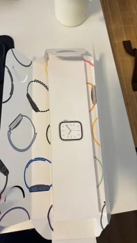 Apple Watch série 7 original + pulseira original dourada