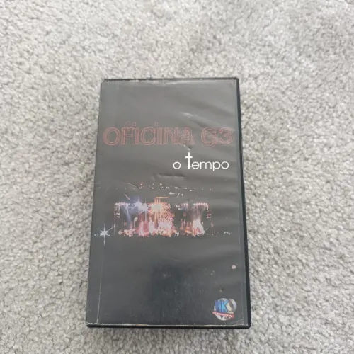 Fita VHS Oficina G3 o tempo