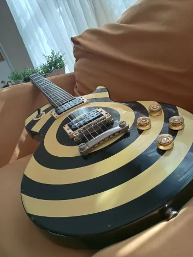 Epiphone Les Paul 100 Bullseye Zakk Wylde - Ótimo Estado