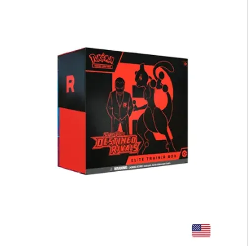 Pokemon Elite Trainer Box Rivais Predestinados EN Lacrado