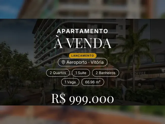 Aeroporto: Apartamento com Design Moderno e Funcionalidade!