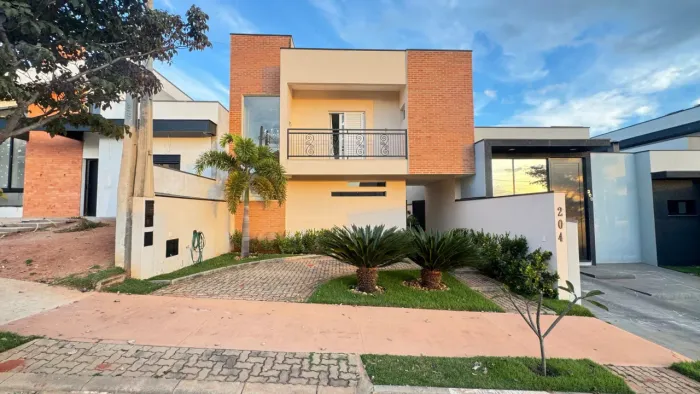 Sobrado Para Locação no Reserva dos Ypês II com 4 Dormitórios e Espaço Gourmet em Tatuí In