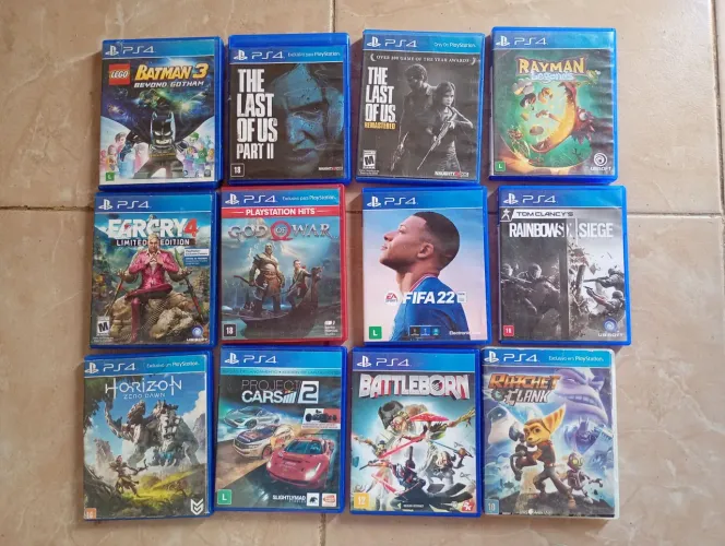 Jogos para Playstation 4 originais