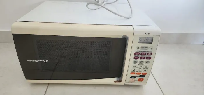 Doação de micro-ondas