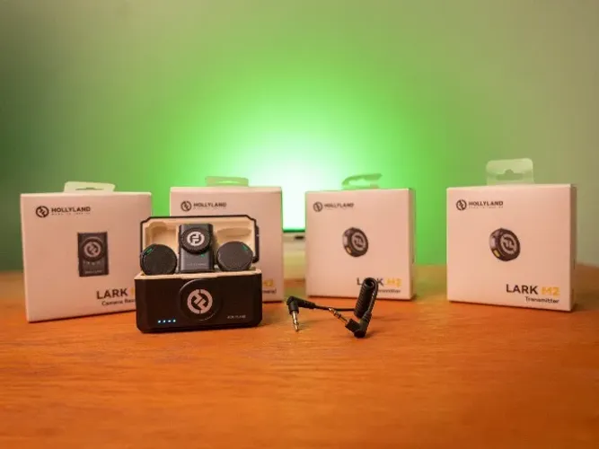 Microfone Sem Fio Hollyland Lark M2 (Combo Câmera)