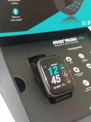 Smartwatch Mormaii Life Novo na Caixa