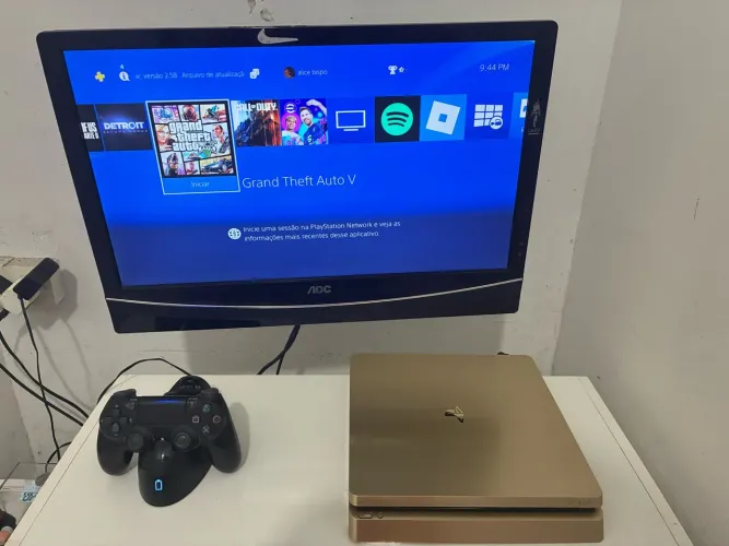 PlayStation 4 Edição Especial Gold 1Tb