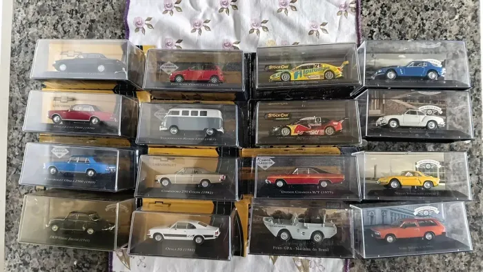 Coleção de carros inesquecíveis