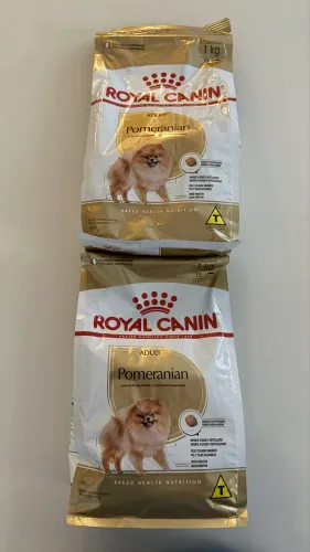 2 sacos 1kg Royal Canin Pomeranian lacrados