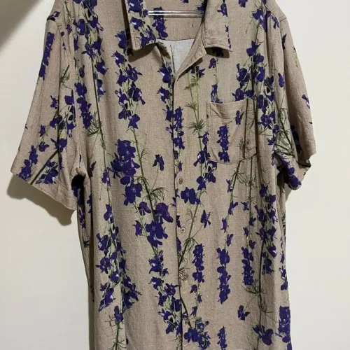 Camisa osklen linho GG nova
