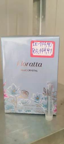 Perfumes lançamento O Boticário Floratta Blue Cristal