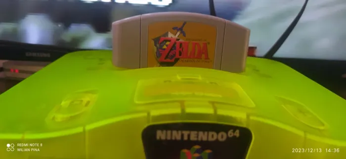Jogo Zelda Nintendo 64 N?