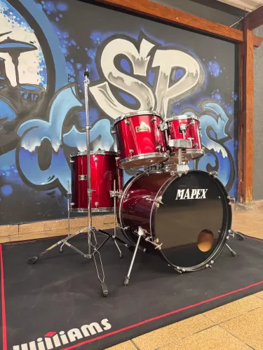 Bateria Mapex Vênus Séries Com Ferragens Novas 