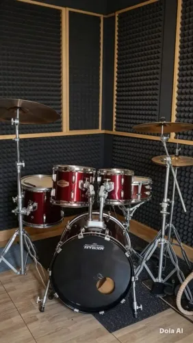Bateria Michael acústica completa