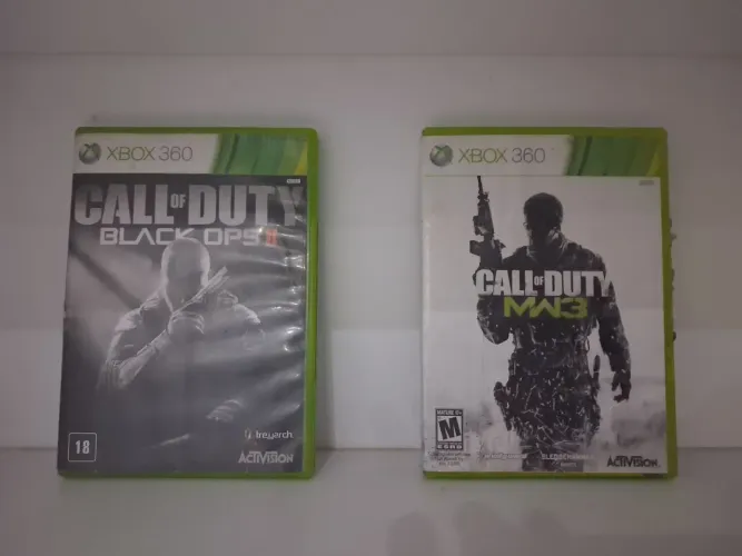 Call of duty black ops 2 e mw3