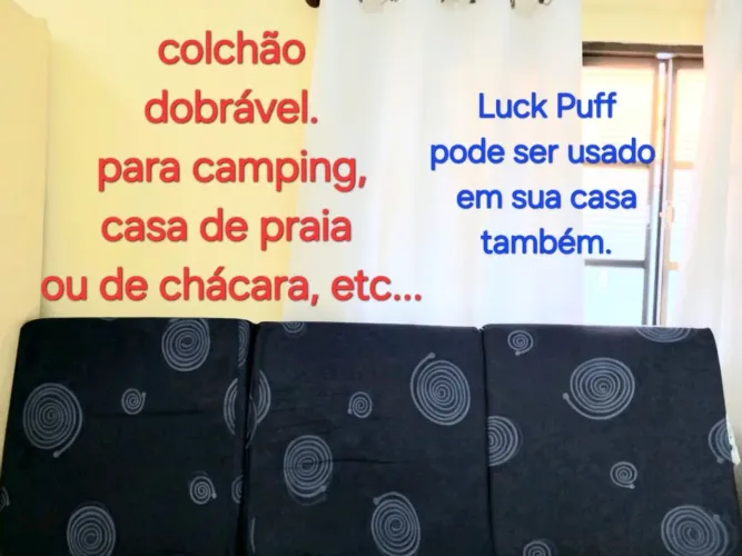 COLCHÃO DOBRÁVEL LUCK PUFF