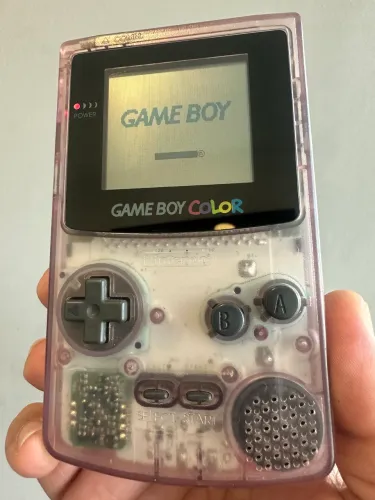GAME BOY COLOR ATOMIC PURPLE - ORIGINAL - IMPECÁVEL + TETRIS ORIGINAL
