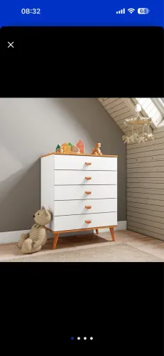 Guarda roupa de bebê