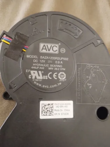 FAN COOLER OPTIPLEX DELL 3080 - AVC BAZA1223