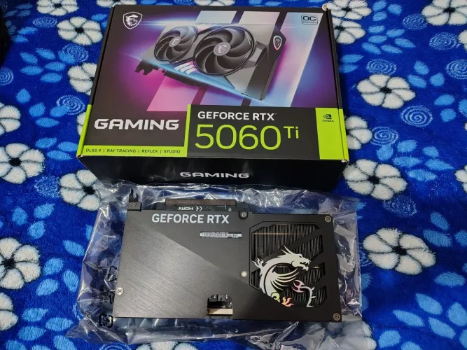 Placa de Vídeo Nvidia MSI RTX 5060 Ti OC 8GB