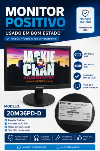 Monitor Positivo 20" 20M36PD-D VGA/DVI