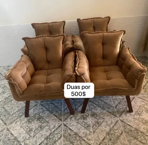 Ótima oportunidade, poltronas Seminovas! Passo cartão
