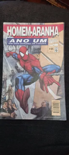 Mini série Homem Aranha ano 1 em 3 edições de 1997