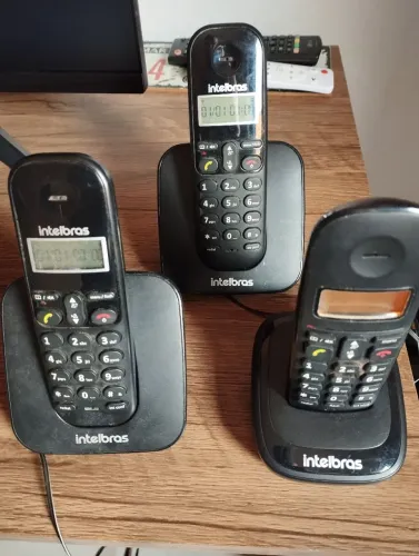 Lote. Telefone sem fio Intelbras