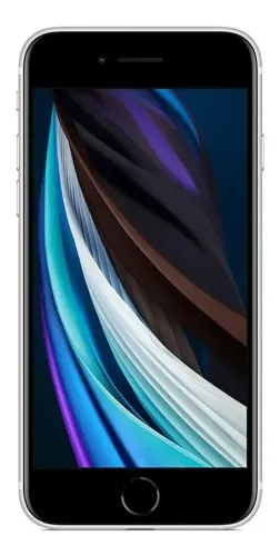 iPhone SE 2ª Geração 128GB Branco A2296-Impecável+NFiscal e 3 Cabos.