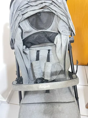 Carrinho e bebê conforto burigotto