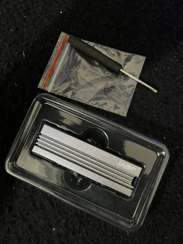 Dissipador SSD M.2 Jeyi ICOLD-007 - Alumínio + Thermal Pad - PC/PS5