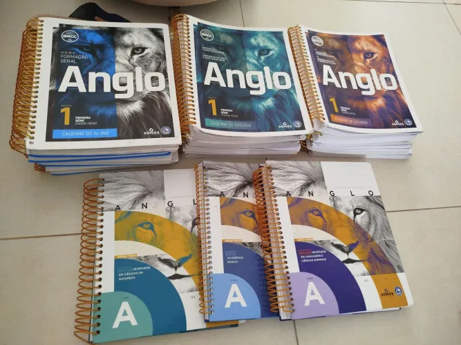 Módulos da 1 primeira Série Ensino médio Anglo