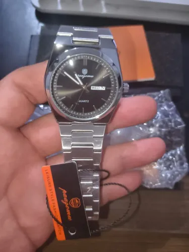 Relógio Masculino Paazomu Aço Inox - 3 Cores