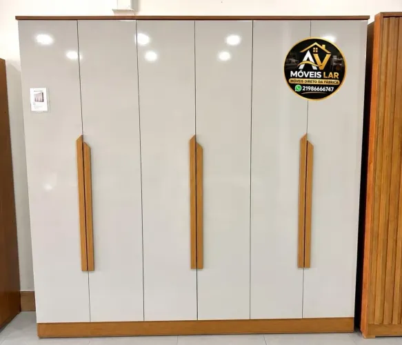 Guarda roupa de casal 2 metros 30 ,100%MDF