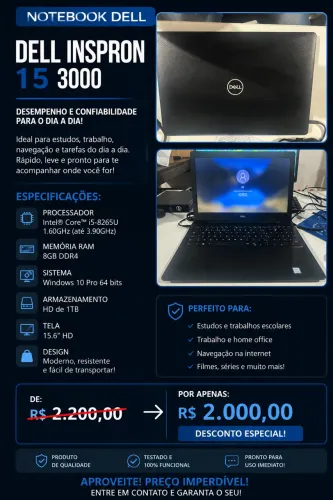 DELL INSPRON 15 3000
