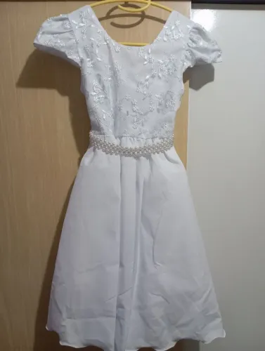 VESTIDO DAMINHA/PRIMEIRA COMUNHÃO 