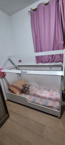 Cama Montessoriana Com Colchão (Única Dona)