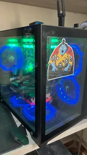 Pc gamer ryzen 5500 rtx 2060s 16ram - até 12x no cartão 