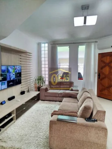 Sobrado com 3 dormitórios à venda, 115 m² por R$ 750.000,00 - Parque Santana - Mogi das Cr