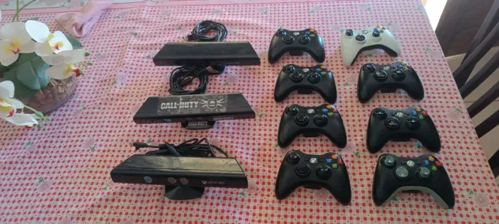 Controles Xbox 360 originais + Kinect